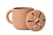 Load image into Gallery viewer, Silicone Snack Cup with Lid: Charcoal crews