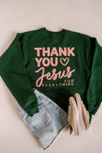 Load image into Gallery viewer, Thank You Jesus Pullover | Christian Pullover