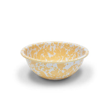 Load image into Gallery viewer, Splatter Enamelware 20 oz Cereal Bowl: Burgundy &amp; Cream Splatter
