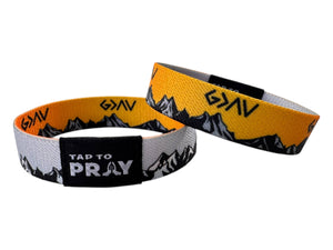 Tap To Pray™ Wristbands - God Is Greater: Large / God is Greater Than The Highs and Lows