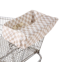 Load image into Gallery viewer, Checkerboard Itzy Shopping Cart Cover(Dyer)