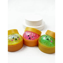 Load image into Gallery viewer, Mini Glittered Dumpling Squishy with Steamer: MIX COLOR / ONE(12)