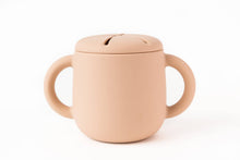 Load image into Gallery viewer, Silicone Snack Cup with Lid: Charcoal crews