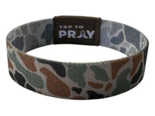 Load image into Gallery viewer, Tap To Pray™ Wristbands - River Rock Camo Classic &amp; Sage: Medium / River Rock Camo Class / Sage
