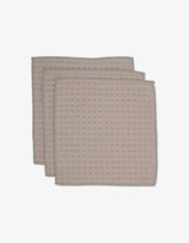 Load image into Gallery viewer, Taupe Waffle Washcloth Set Crabtree