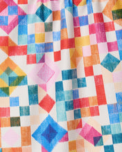 Load image into Gallery viewer, Patchwork Geo Tea Towel Crabtree