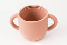 Load image into Gallery viewer, Silicone Snack Cup with Lid: Charcoal crews