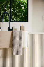 Load image into Gallery viewer, Taupe Waffle Hand Towel Crabtree