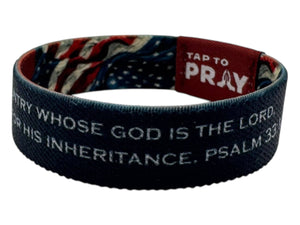 Tap To Pray™ Wristbands - Patriot: Small