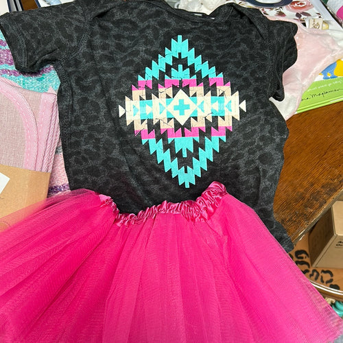 Aztec skirt set