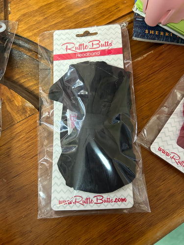 Black bow